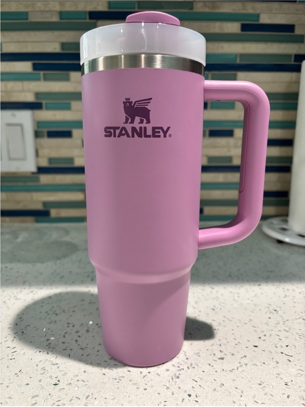 Stanley Lilac Purple Quencher 30 oz Travel Mug